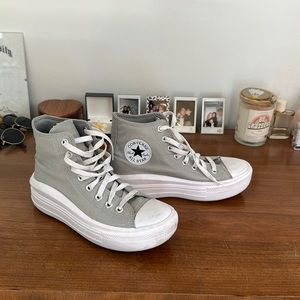 Converse All Star Platform Hi Move Sage
